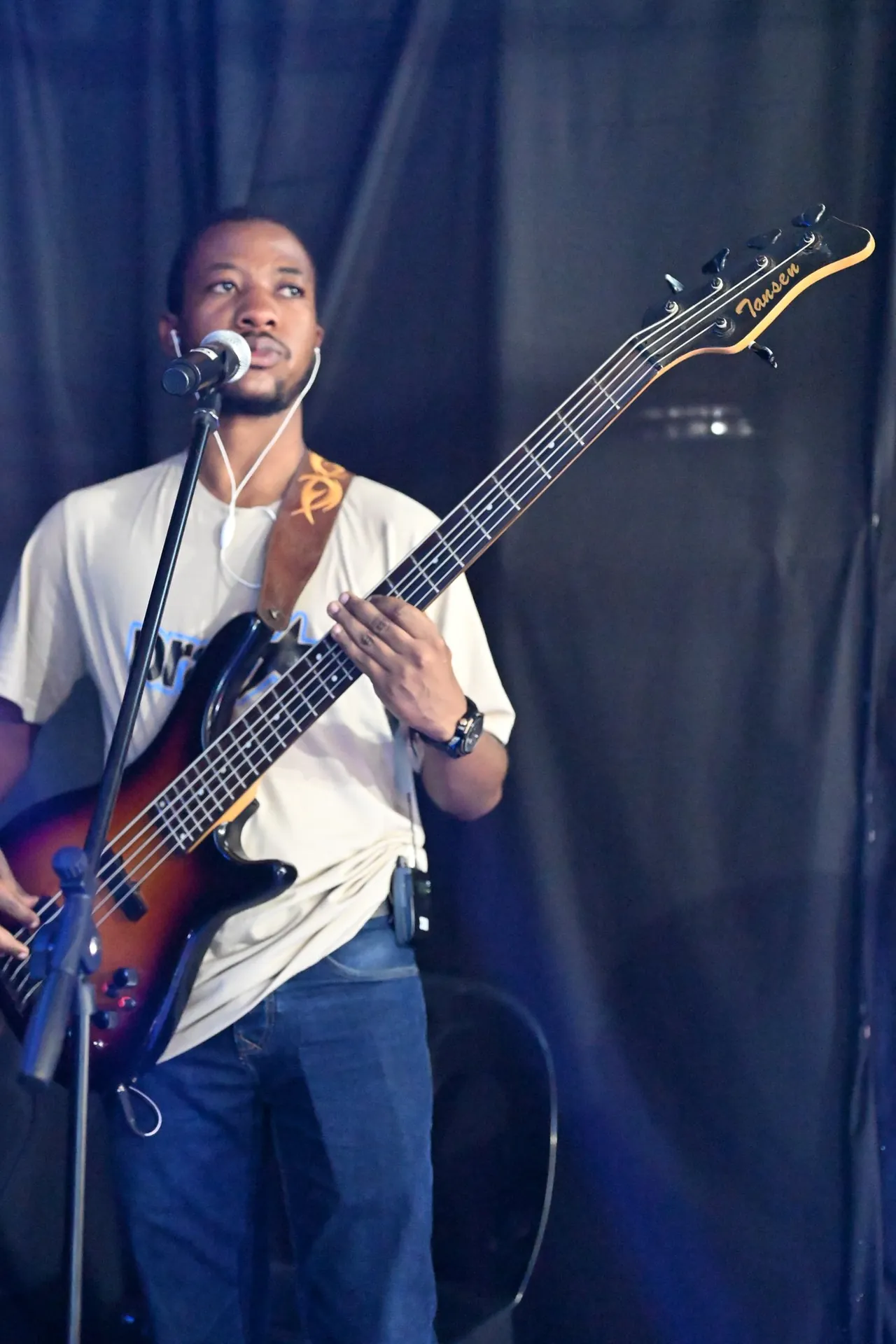 On bass